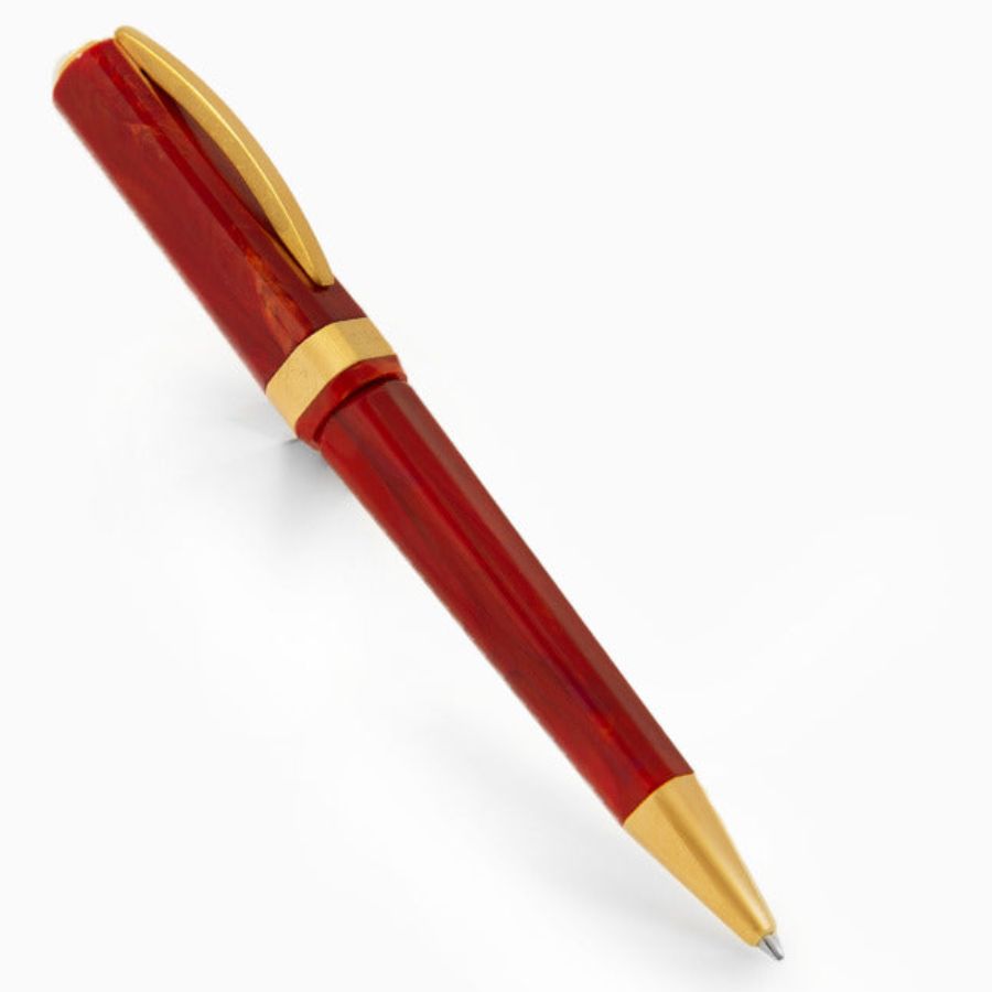 Visconti Opera Gold Ballpoint Pen in Red KP42-01-BP 8050628640876