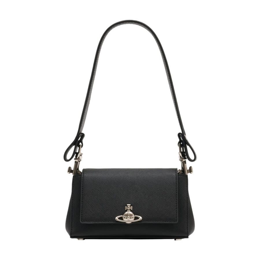 Vivienne Westwood Hazel Shoulder Bag — Black 4603000WW-S0021-N401