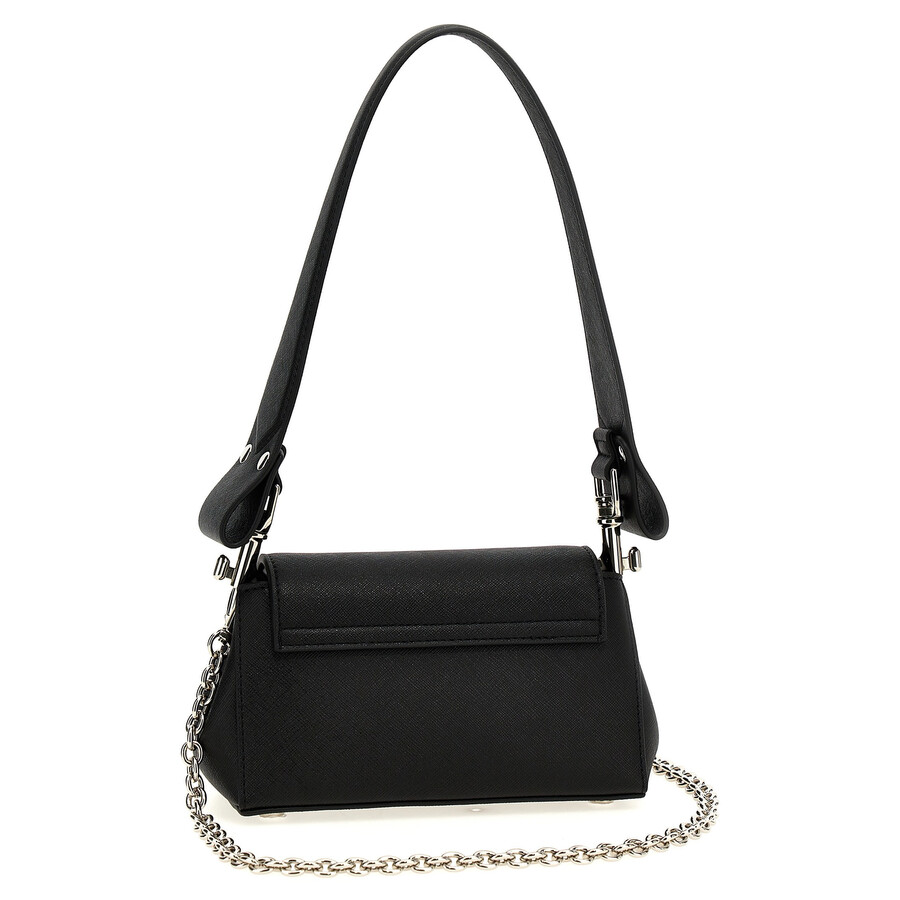Vivienne Westwood Hazel Small Shoulder Bag In Black