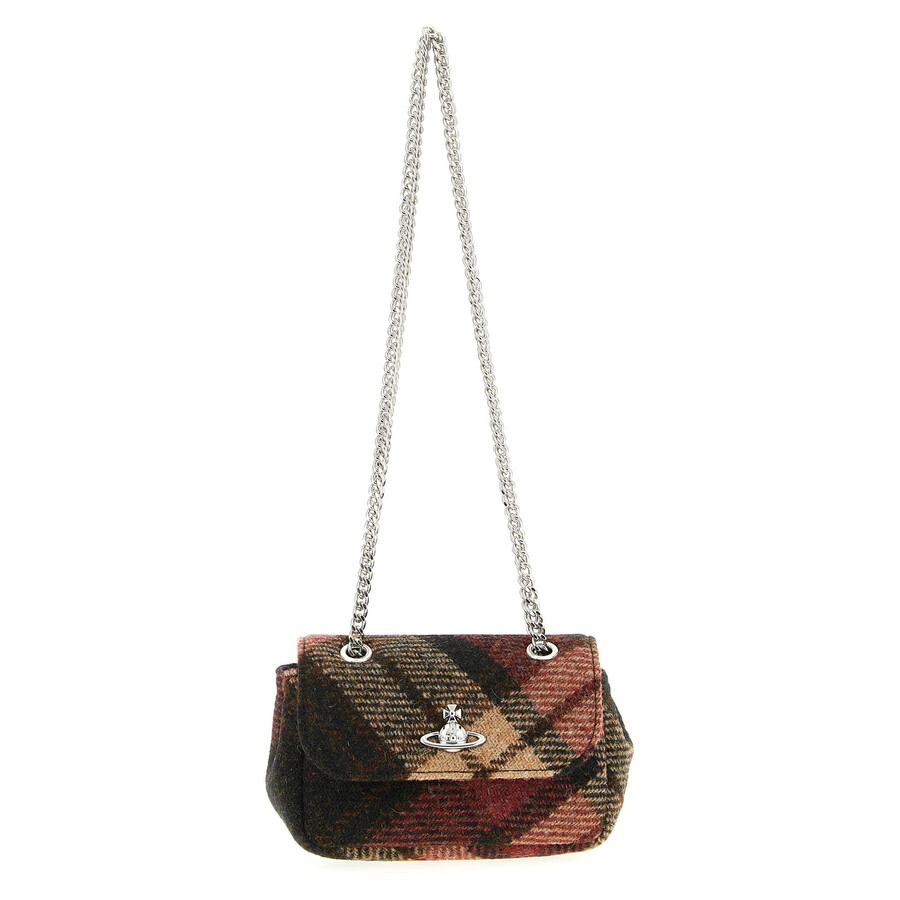 Vivienne Westwood Small Purse Chain Shoulder Bag In Red