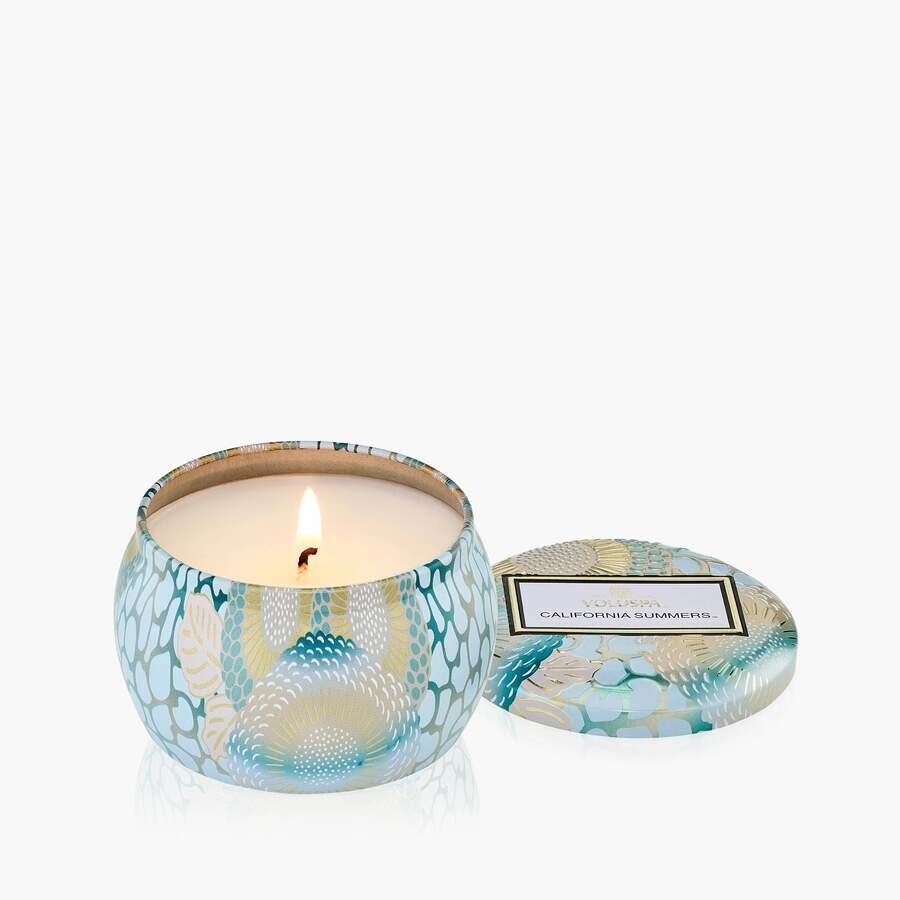 Voluspa Unisex California Summers Japonica 4 oz Scented Candle 806644721376 In Blue