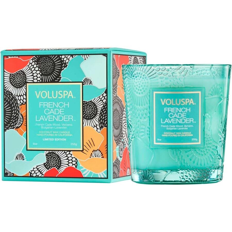 Voluspa Unisex French Cade Xxv Anniversary 9 oz Scented Candle 806644075448 In Blue