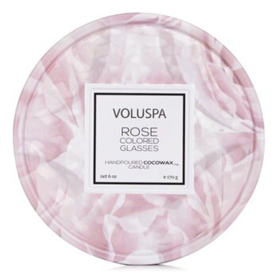 Voluspa Unisex Rose Colored Glasses 6 oz Scented Candle 806644052234