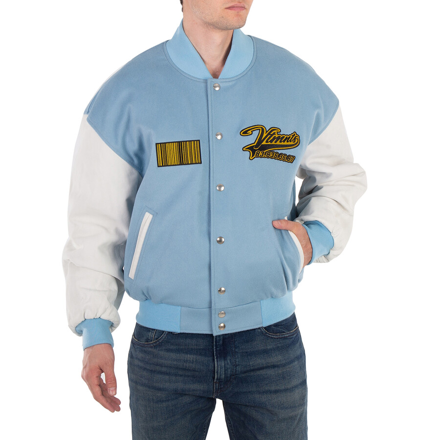 Embroidered Logo Bomber Jacket