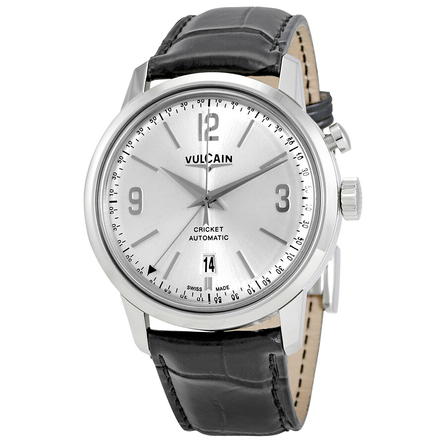 Vulcain 50s Presidents Automatic Silver Dial Men's Watch 210150.276LF