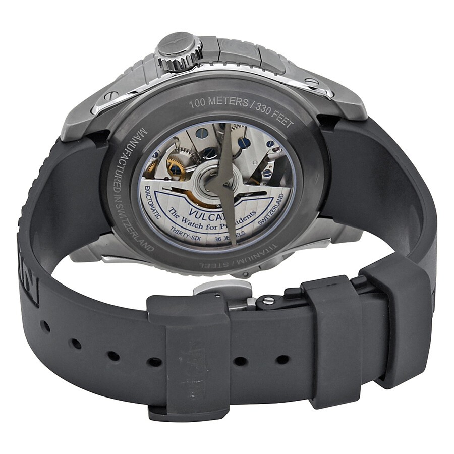 Vulcain Cricket XTreme Black Dial Automatic Men's Watch 211931.201RF Vulcain Watches