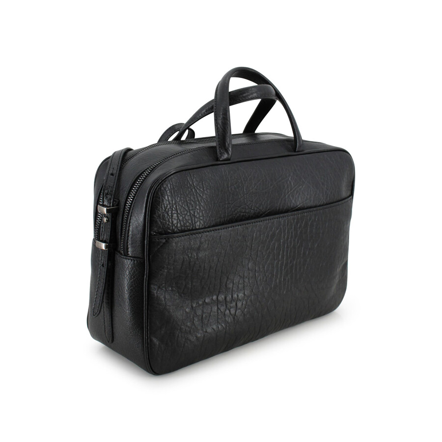 Max Mara Weekend  Large Nappa Leather Satchel In Black