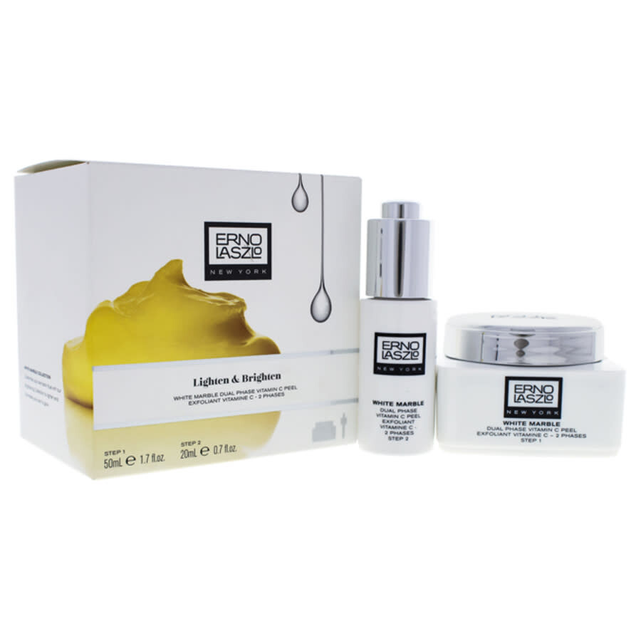 Erno Laszlo White Marble Dual Phase Vitamin C Peel By  For Unisex - Pc .oz Dual Phase Vitamin C Peel In White