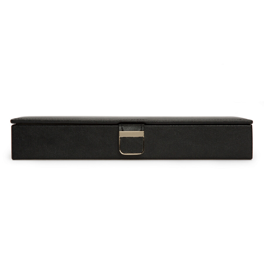 Wolf 1834 Palermo Safe Deposit Box Jewelry Case In Black