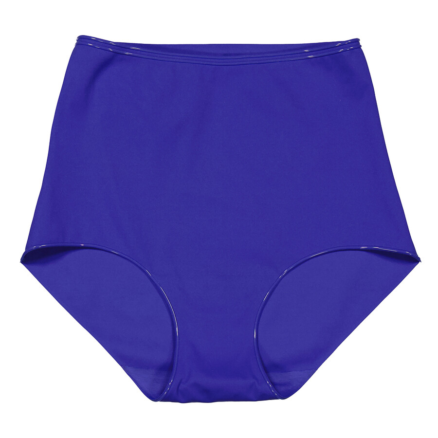 Ladies Blue Glow Swim Line High Waist Swimpanty