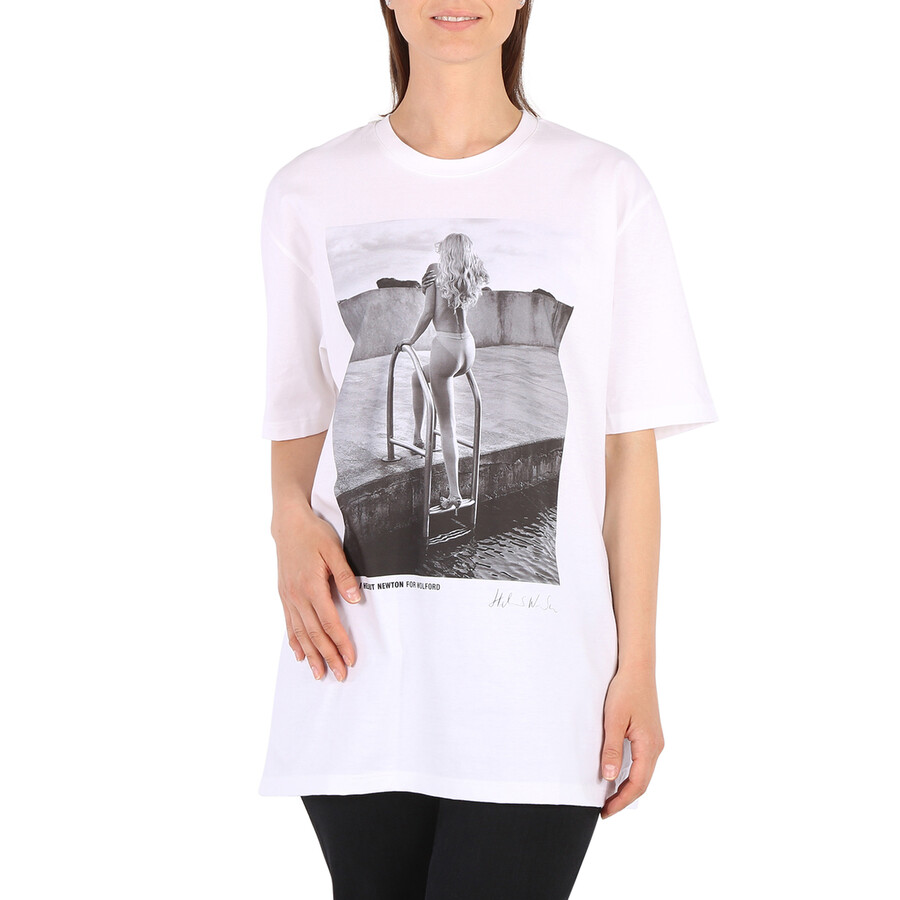 Ladies Short-sleeve Newton Cotton T-Shirt