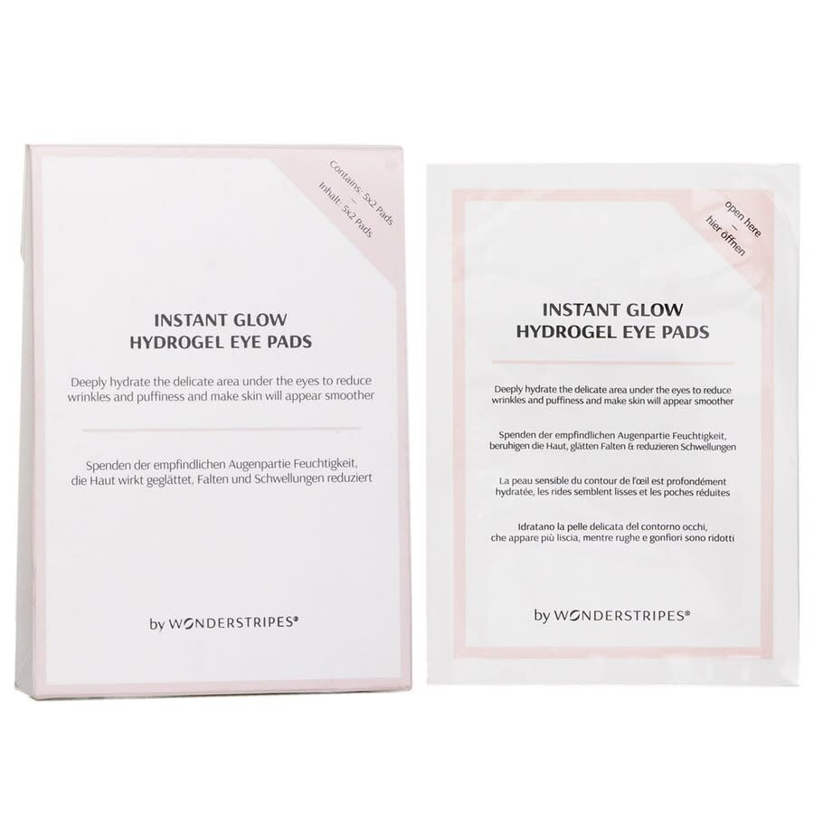 Wonderstripes Instant Glow Hydrogel Eye Pads 5 oz Skin Care 0000042314141