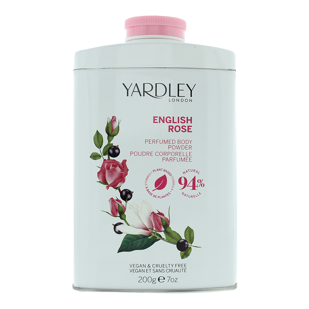 Yardley Of London Ladies English Rose Perfumed Body Powder 7 oz Fragrances 5056179306509