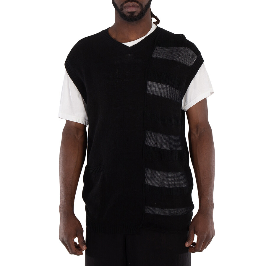 7G Switch Border Switch V-Neck Vest, Brand Size 3 (Medium)