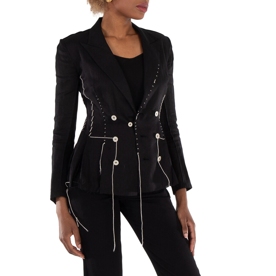 Hand Stitch Linen Cloth Jacket