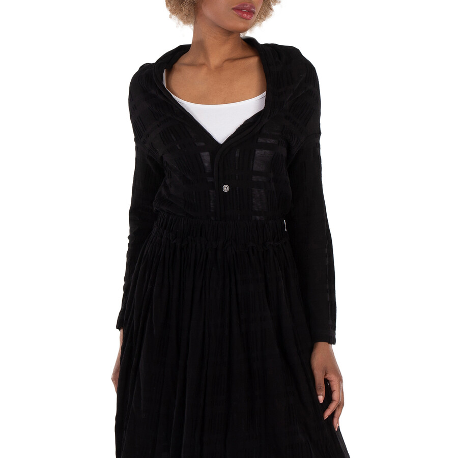 Intarsia Plaid JQ Cardigan, Brand Size 2 (Small)