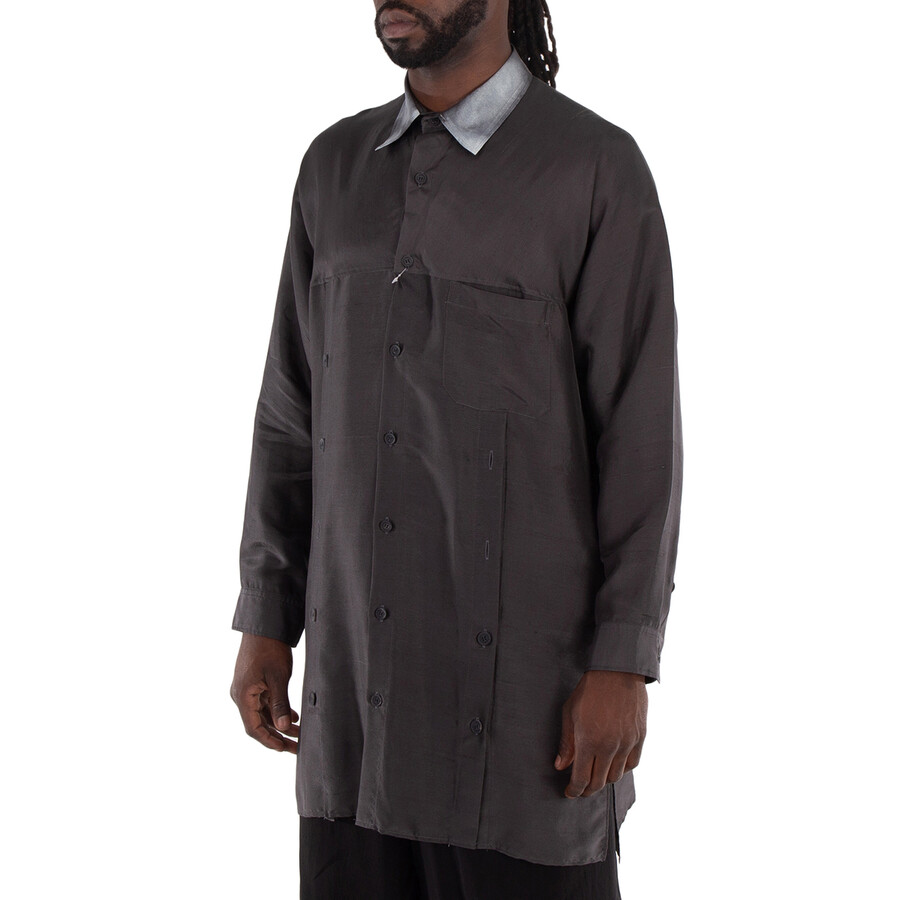R-Button Designed Classic Long Shirt, Brand Size 2 (Medium)