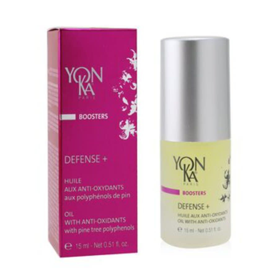 Shop Yonka Ladies Boosters Defense+ Oil With Anti-oxidants & Pine Tree Polyphenols 0.51 oz Skin Care 8326 In Brown / Raspberry