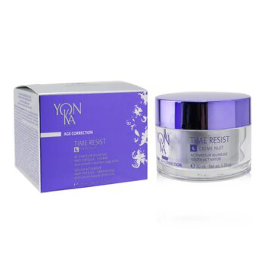 Yonka Unisex Age Correction Time Resist Creme Nuit With Plant-based Stem Cells 1.75 oz Skin Care 832 In Sand