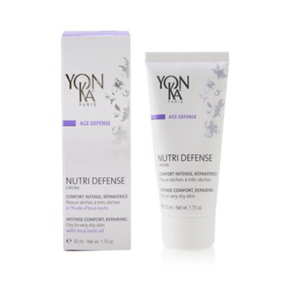 Shop Yonka Unisex Age Defense Nutri Defense Creme With Inca Inchi Oil 1.7 oz Skin Care 832630004598 In Botanical / Creme