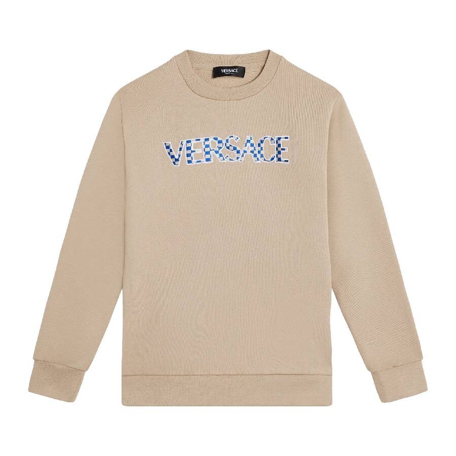 Boys Cotton Long-Sleeves Crew Neck Shirt