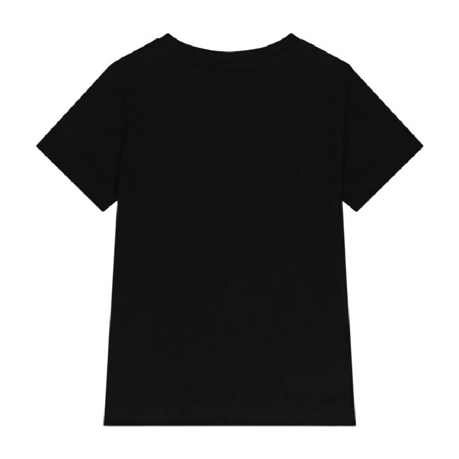 Young Versace Boys Medusa Print Crew Neck Shirt In Black
