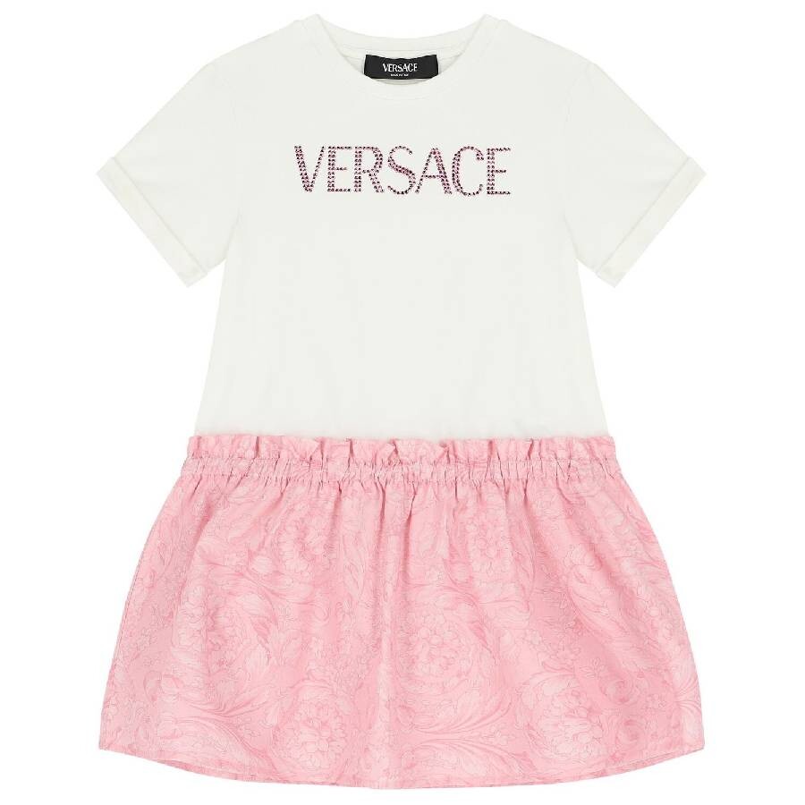 Girls Logo Printed Dress