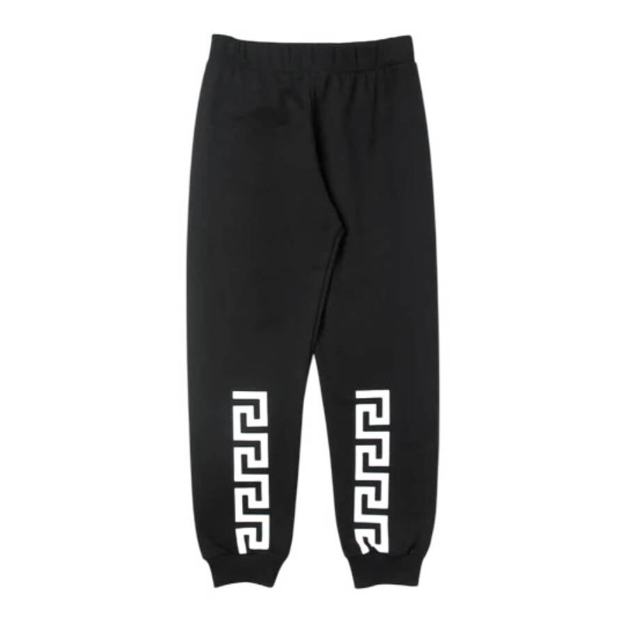 Kids Greca Pattern Sweatpants