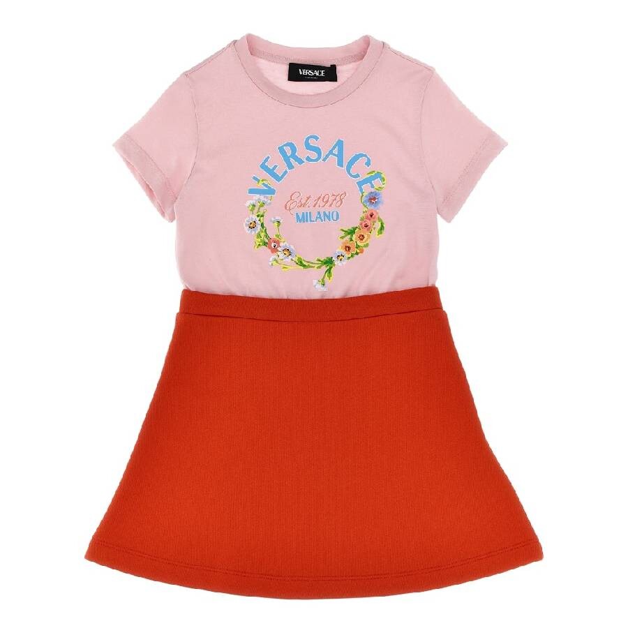 Short Sleeve Floral Cotton Dress