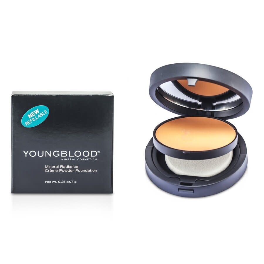 Youngblood Ladies Mineral Radiance Creme Powder Foundation Powder 1 oz Rose Beige Makeup 69613720926 In Multi