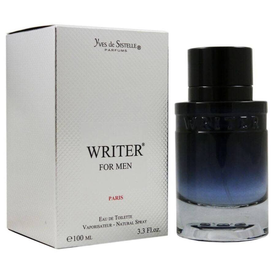 Yves De Sistelle Men's Writer Eau De Toilette Edt Spray 3.3 oz Fragrances 3442151000404