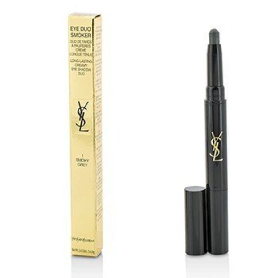 Yves Saint Laurent Eye Duo Smoker Long Lasting Creamy Eye Shadow Duo 1 Smoky Grey 2x0.8g/0