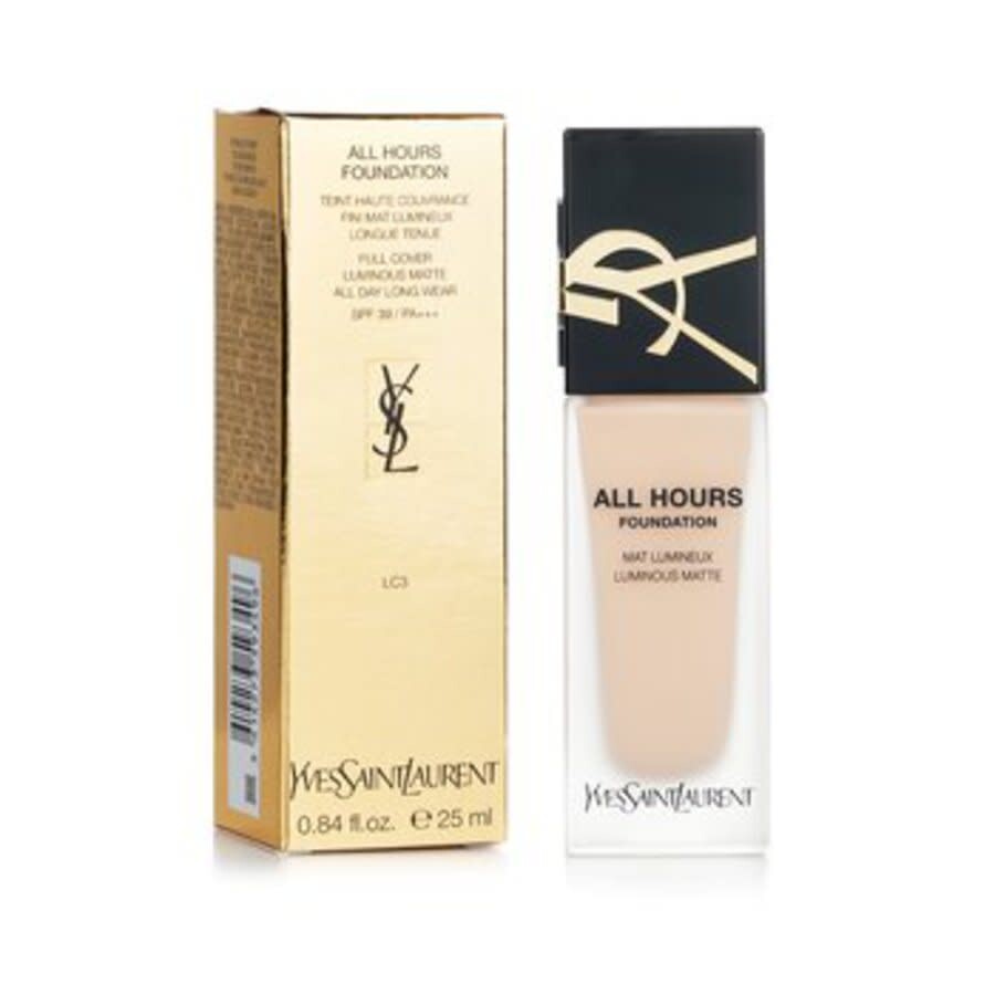 Shop Saint Laurent Yves  Ladies All Hours Foundation Spf 39 0.84 oz # Lc3 Makeup 3614273593496