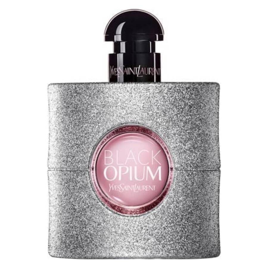 Saint Laurent Yves Ladies Black Opium Glitter Edp Spray 1.7 oz (tester) Fragrances