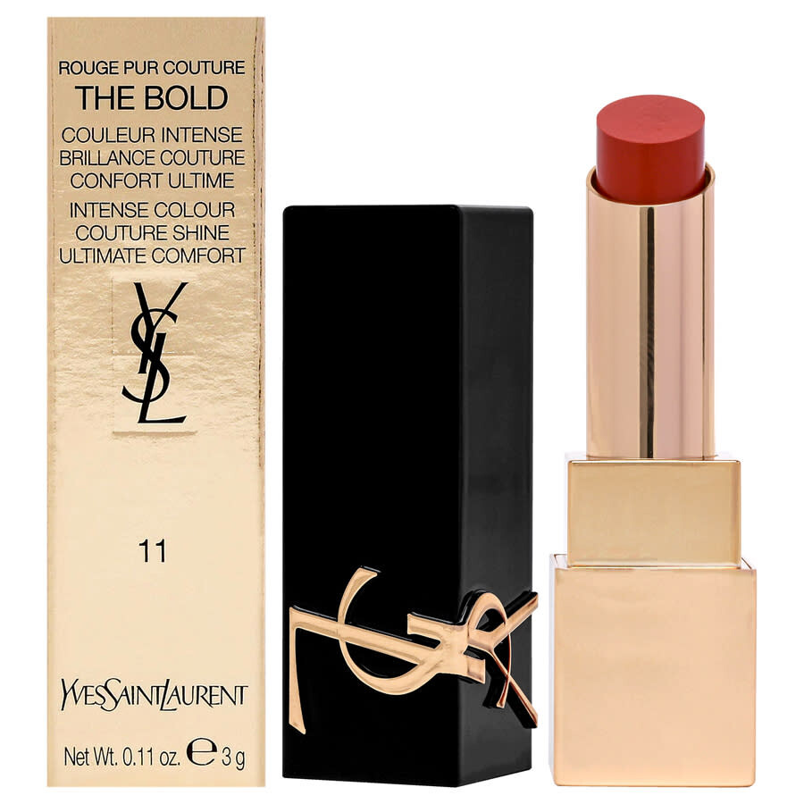 Saint Laurent Yves  Ladies Rouge Pur Couture The Bold Lipstick 0.11 oz 11 Nude Undisclosed Makeup 361 In Sand