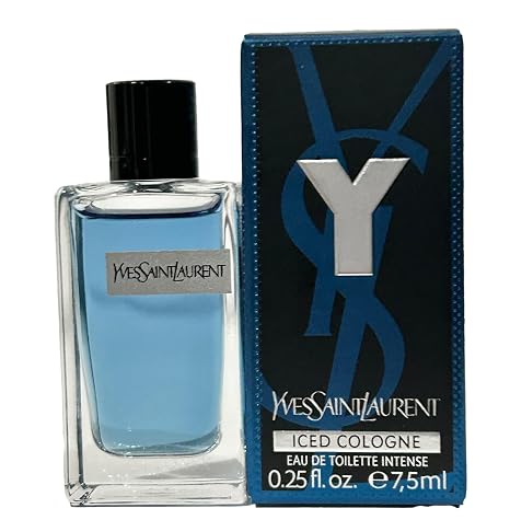 Yves Saint Laurent Men's Y Iced Cologne Intense EDT Spray 0.25 oz