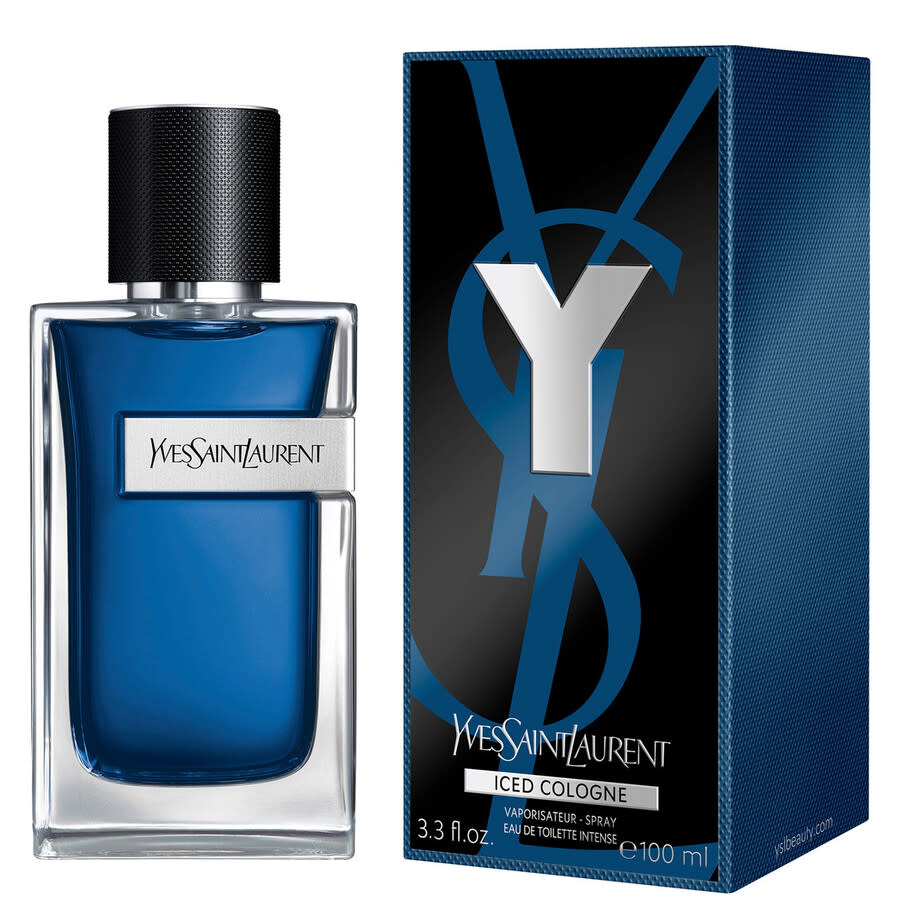 Yves Saint Laurent Men's Y Iced Cologne Intense EDT Spray 3.4 oz