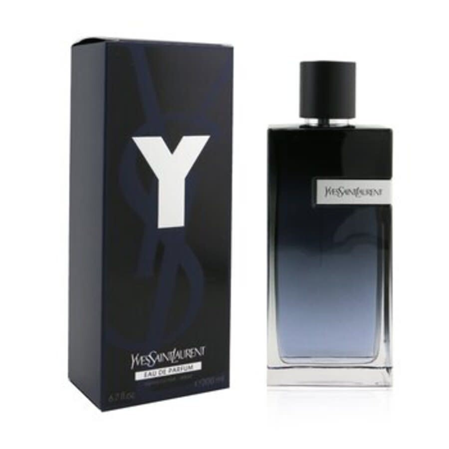 Saint Laurent Yves Men's Ysl "y" Edp Spray 6.7 oz Fragrances 3614273128971 In Violet / White