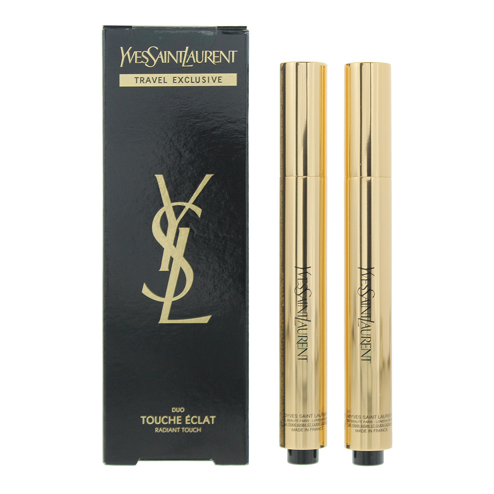Yves Saint Laurent Touche Éclat Duo 2 Piece Gift Set: 2 x
