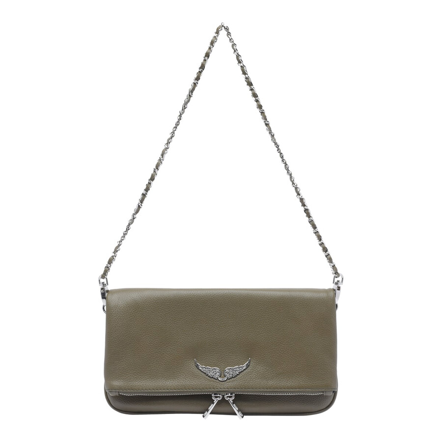 Zadig & Voltaire Rock Crossbody Bag In Green