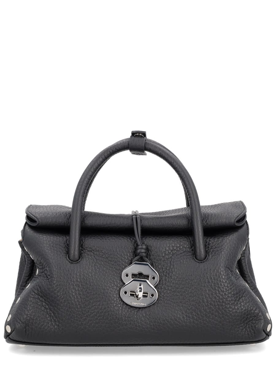 Dotta Small Zashmere & Cactus Top-Handle Bag - Brown Dorsoduro