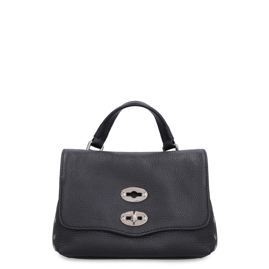 Zanellato Postina Baby Leather Handbag In Red