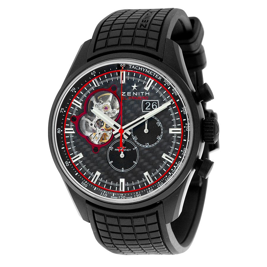 Zenith Chronomaster Bullit Chronograph Black Dial Men's Watch 242160406328R515