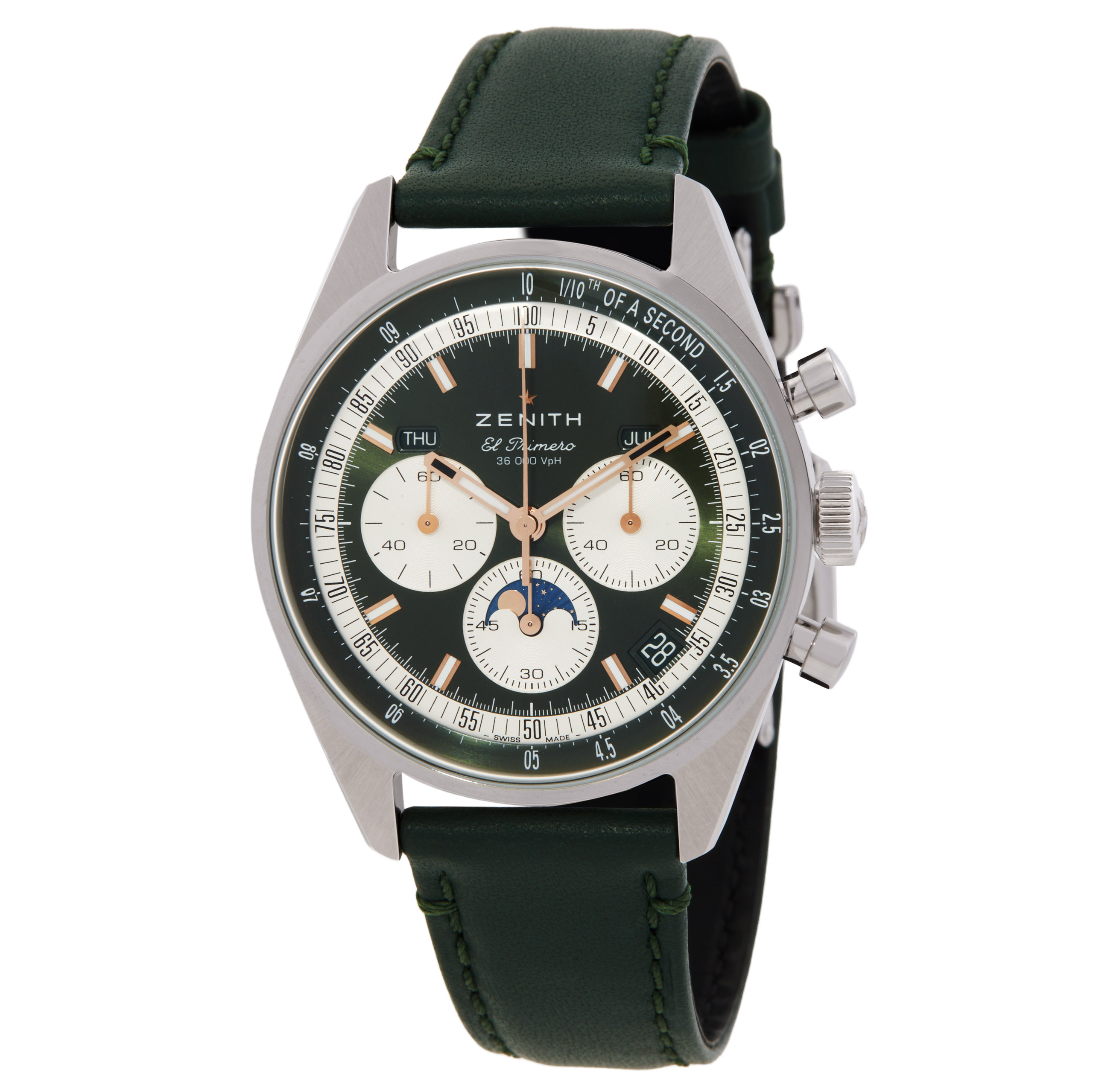 Zenith Chronomaster Chronograph Automatic Moon Phase Unisex Watch 03.3400.3610/40.C912