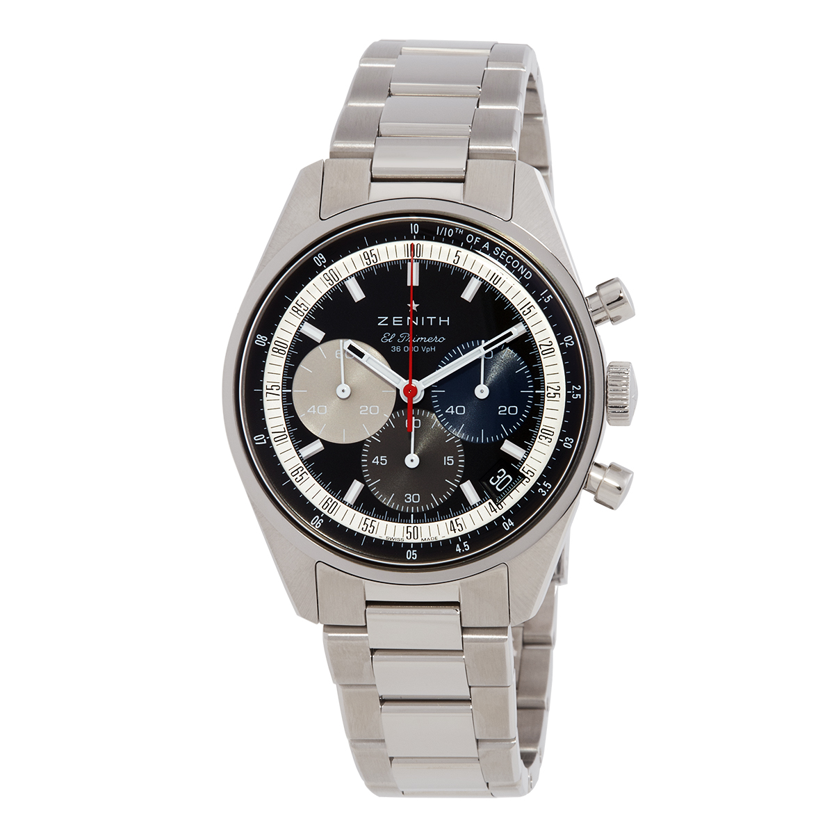 Chronomaster El Primero Chronograph Automatic Black Dial Men's Watch