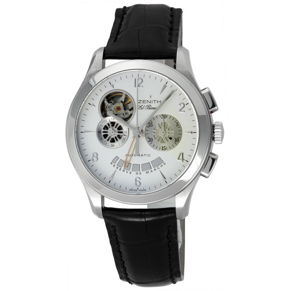 Zenith Class Open Chronograph Stainless Steel Men's Watch 03.0510.4021/01.C492
