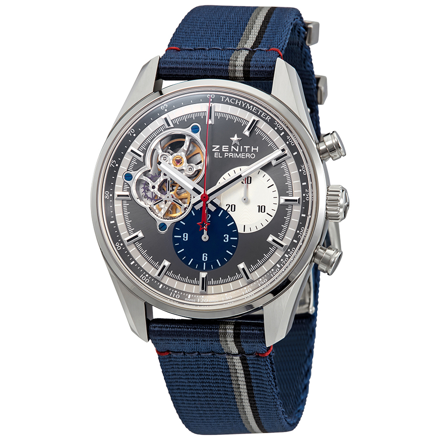 Zenith El Primero Chronomaster Automatic Open-Heart Anthracite Dial Men's Watch 03.2040.4061/23.C802