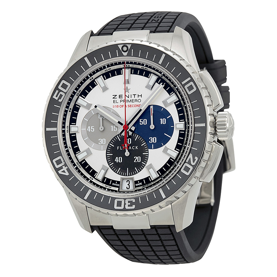 Zenith El Primero Flyback Automatic Silver Dial Men's Watch 03.2062.4057/69.R515