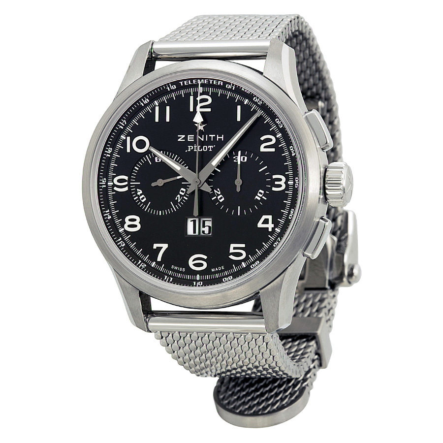 Zenith Pilot Automatic Chronograph Men's Watch 032410401021M2410