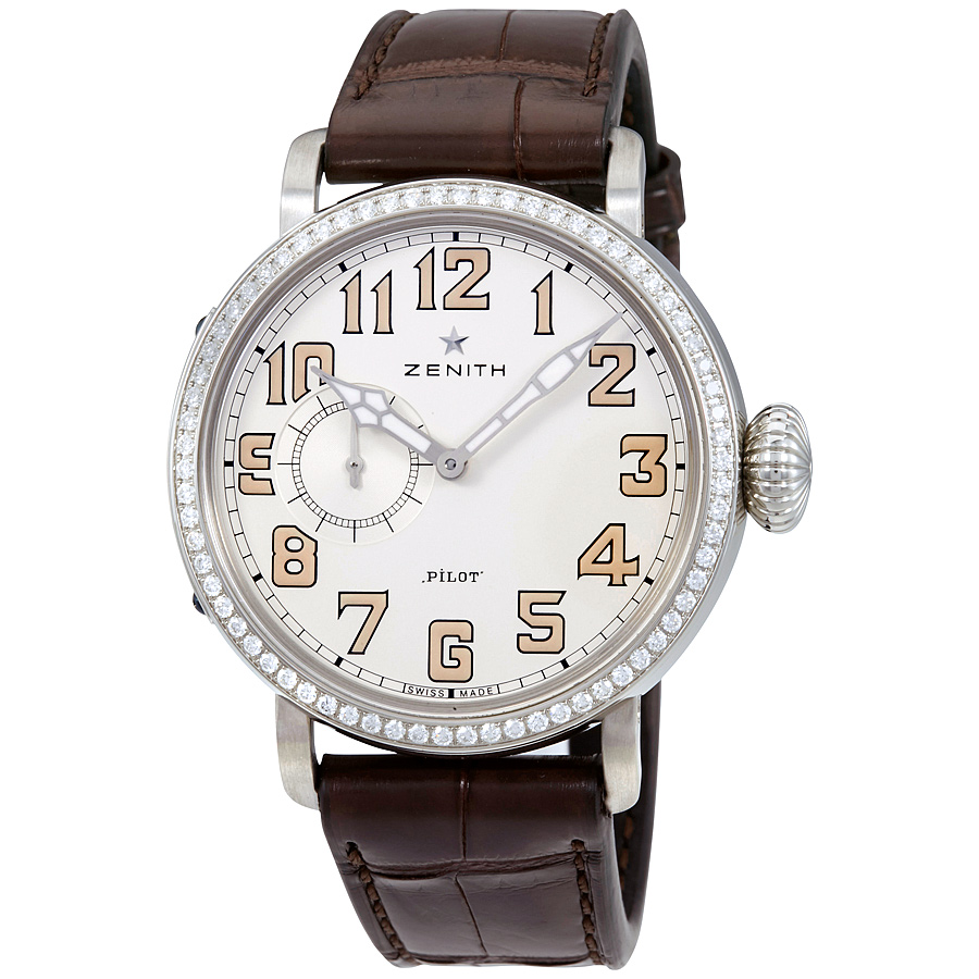 Zenith Pilot Montre d'Aeronef Automatic Ladies Watch 16193068131C725